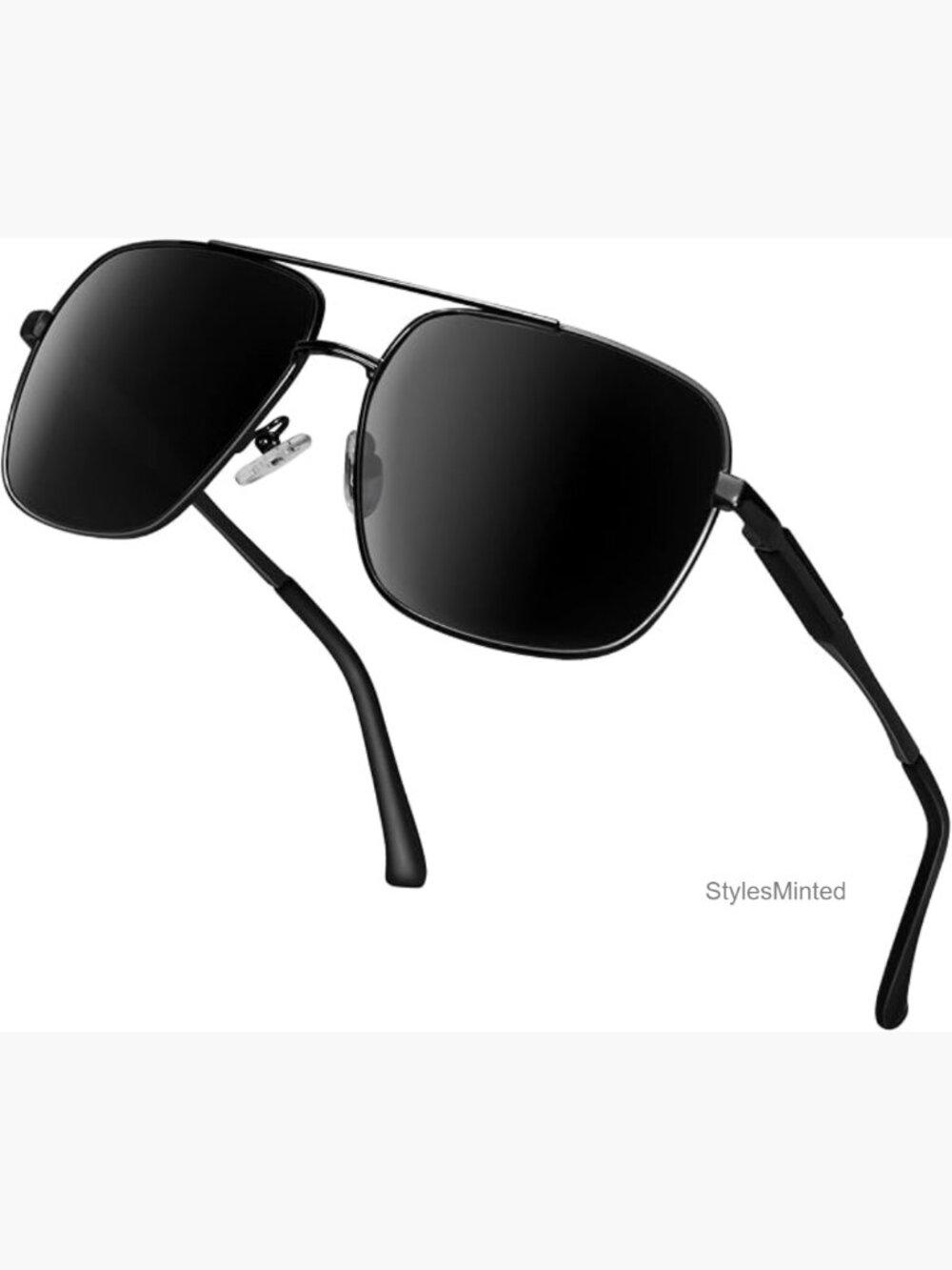 Military Style Aviation Sunglasses Polarized UV400 for Men Women Vintage - Picture 1 of 7